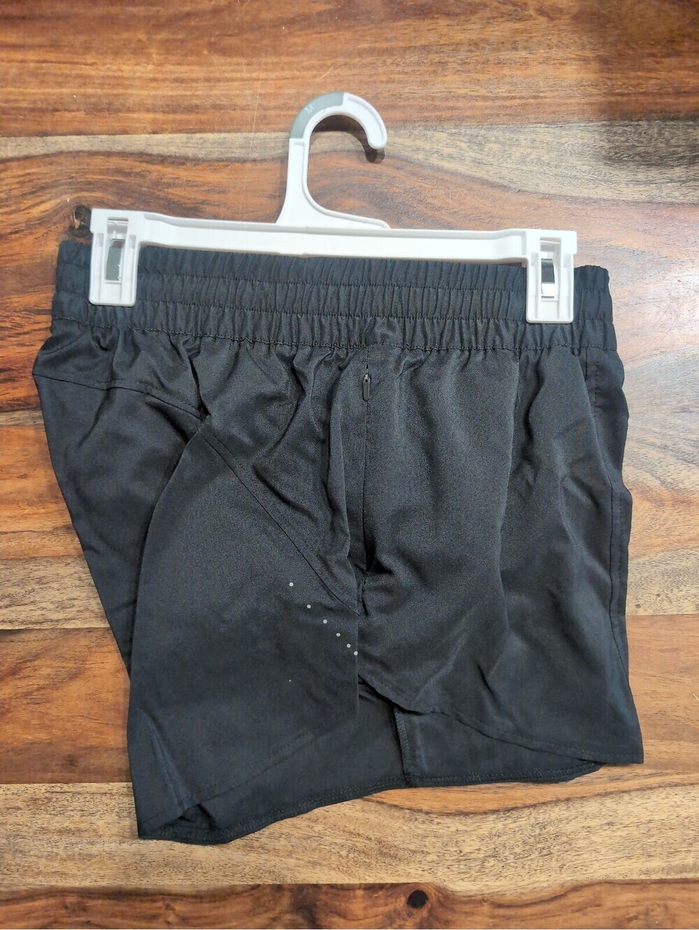 NWT All In Motion Black 3” Women’s Running Shorts, Medium Liner & Zip Pocket